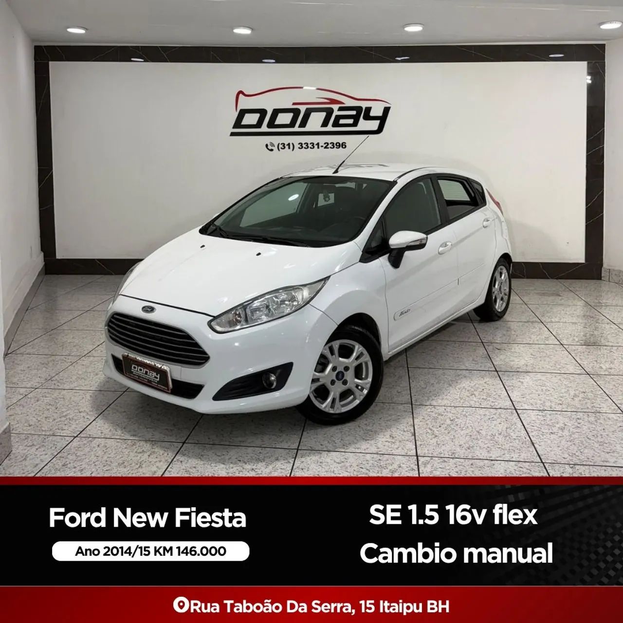 Ford Fiesta 1.5 16V FLEX MEC. 5P 2016