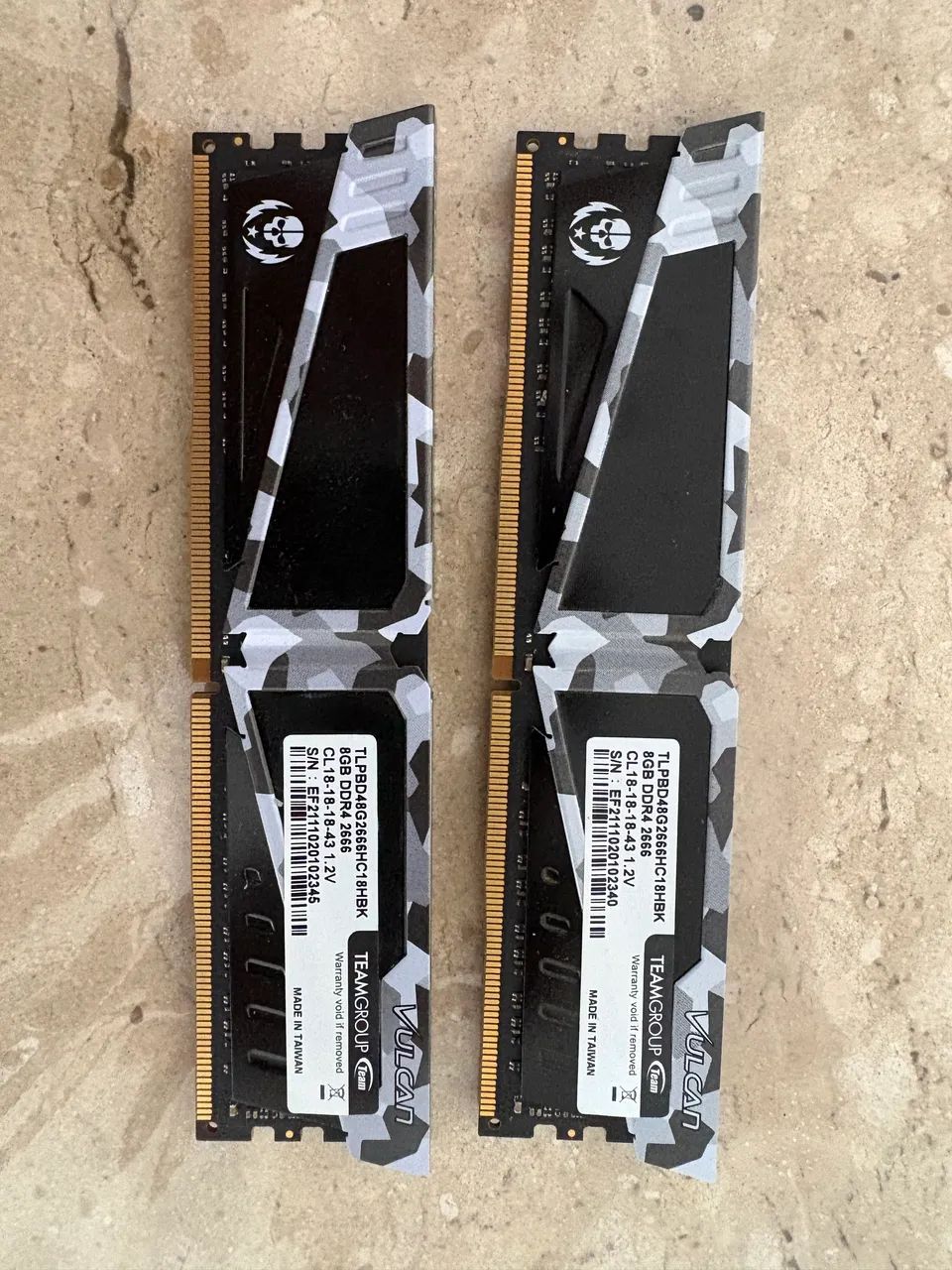 Memória RAM 16GB DDR4 2666MHz TeamGroup Vulcan (2x8GB) - Foto 2