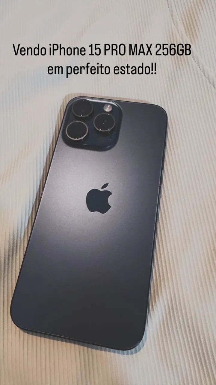 IPHONE 15 PRO MAX 256GB NOVINHO