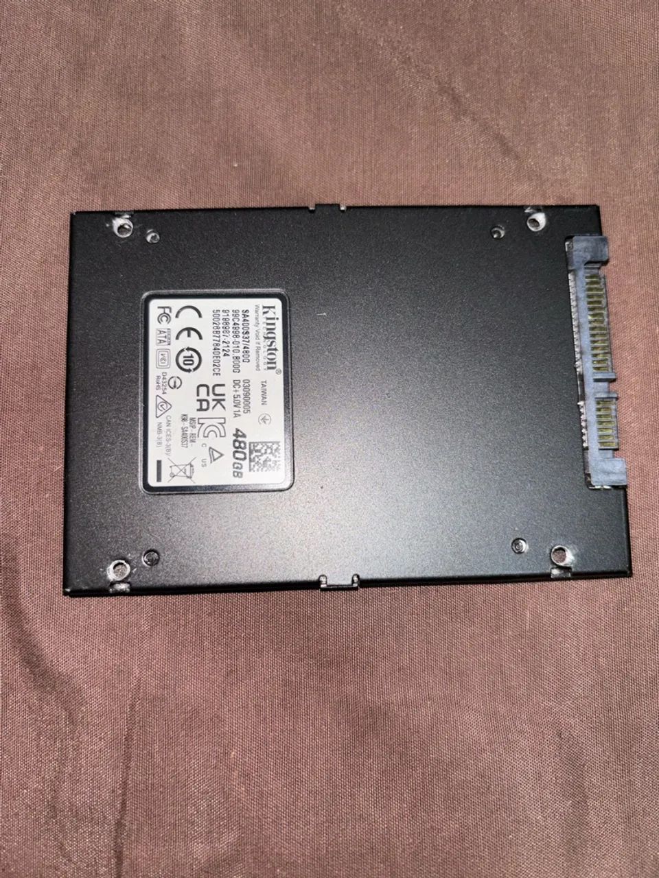 SSD Kingston 480gb - Foto 2
