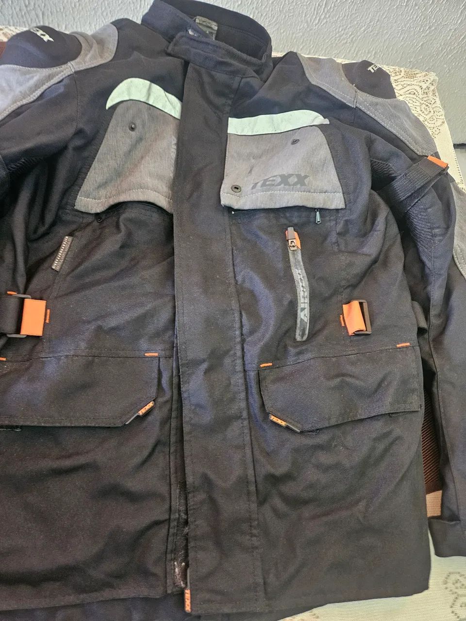 Calça e jaqueta Texx Armor para motoqueiro  - Foto 5