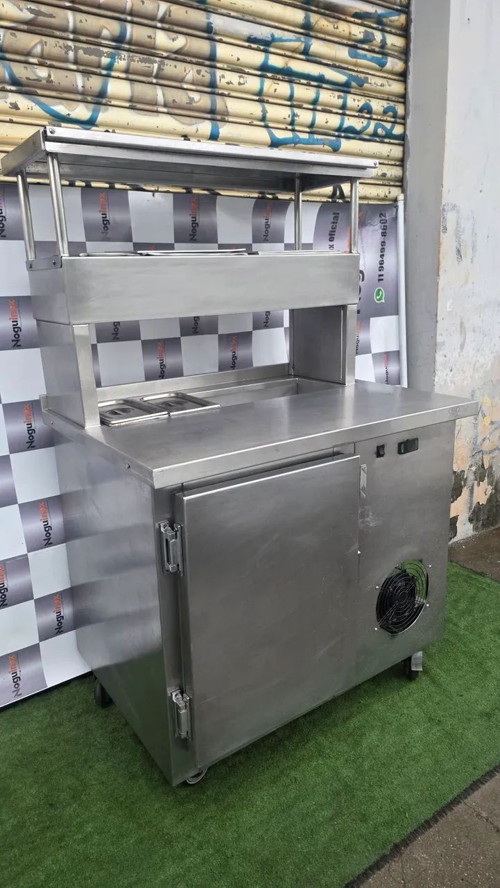 Balcao refrigerado inox codimentadora  - Foto 4
