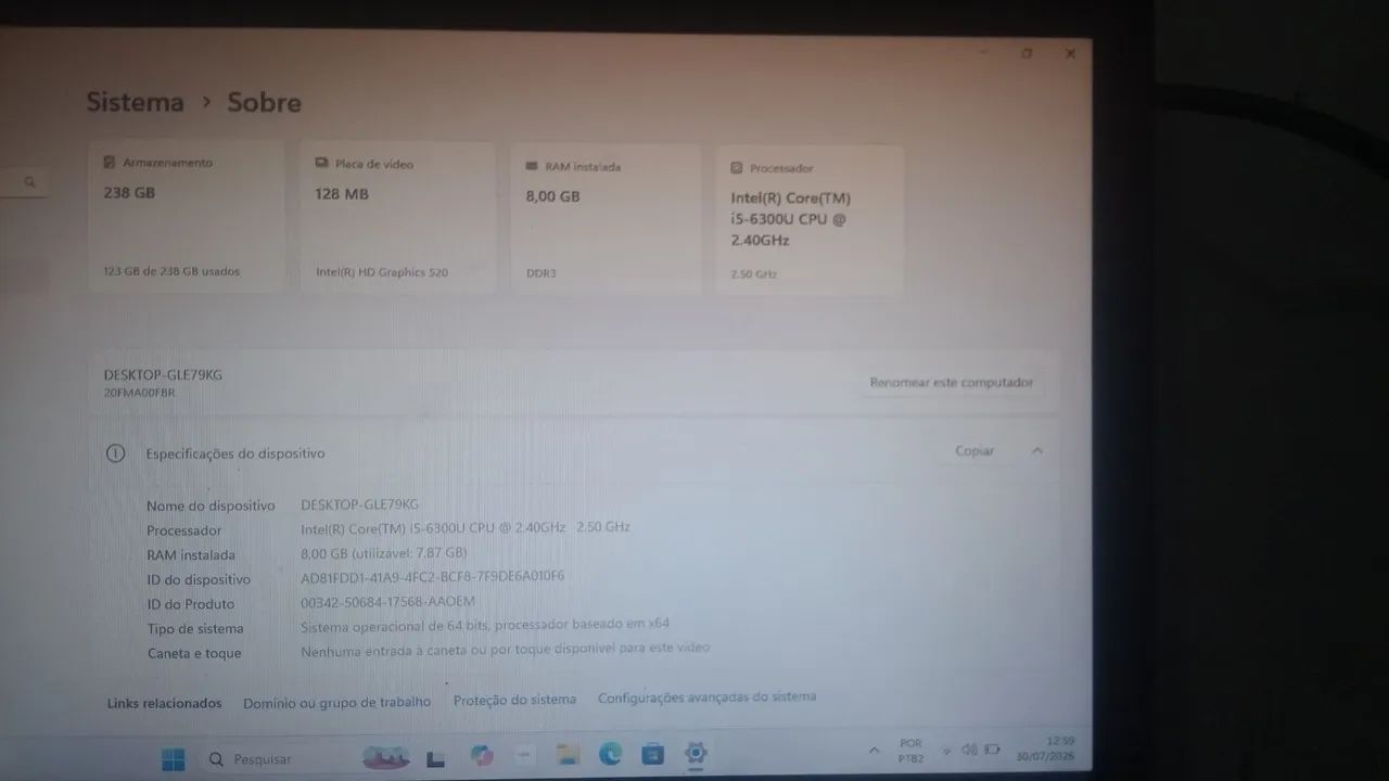 Notebook Lenovo i5 - Foto 2
