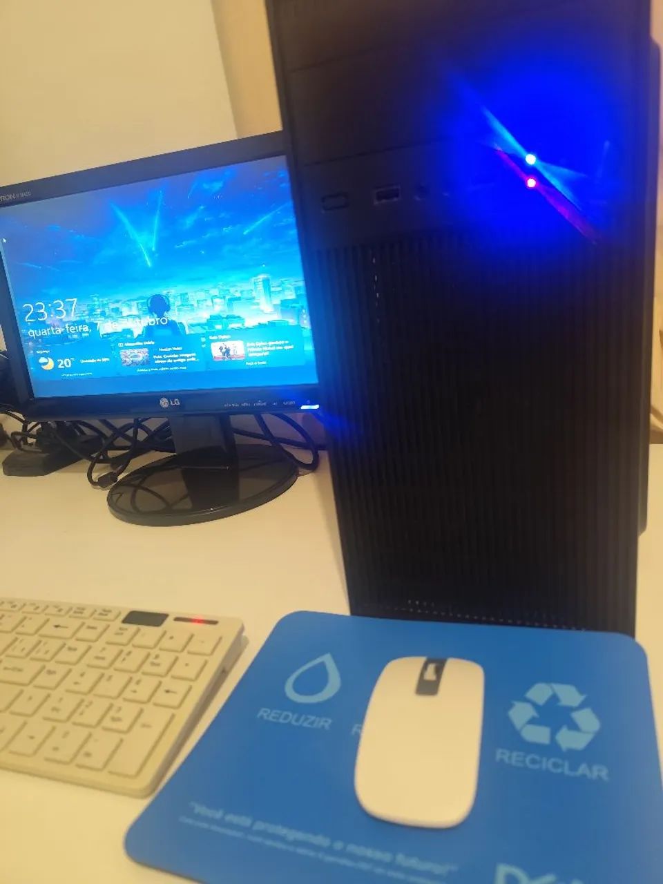 OPORTUNIDADE PC COMPLETO COM i7 + SSD  PRONTO PARA USAR! - Foto 3