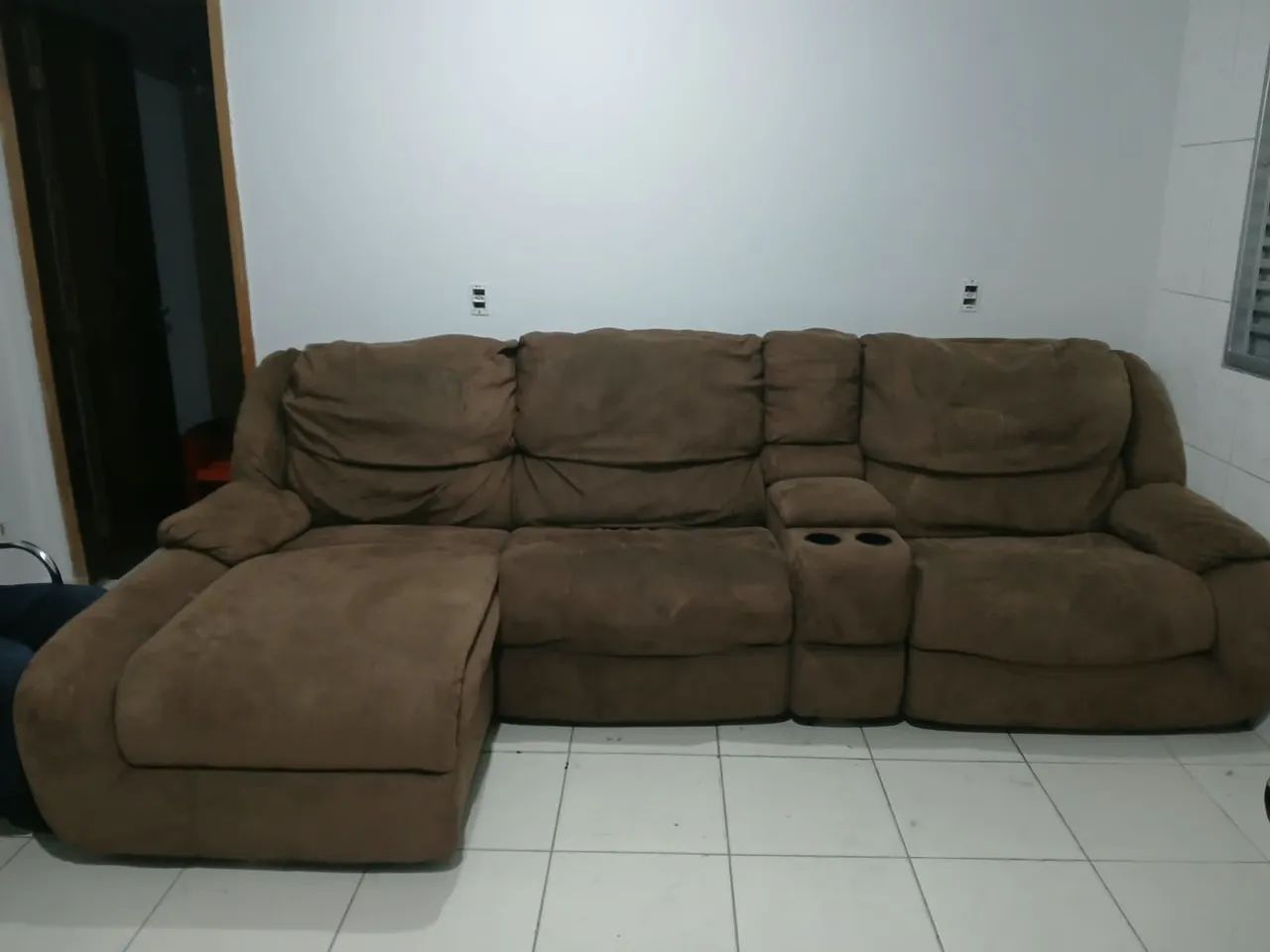 Sofa retratil e reclinável elétrico  - Foto 3