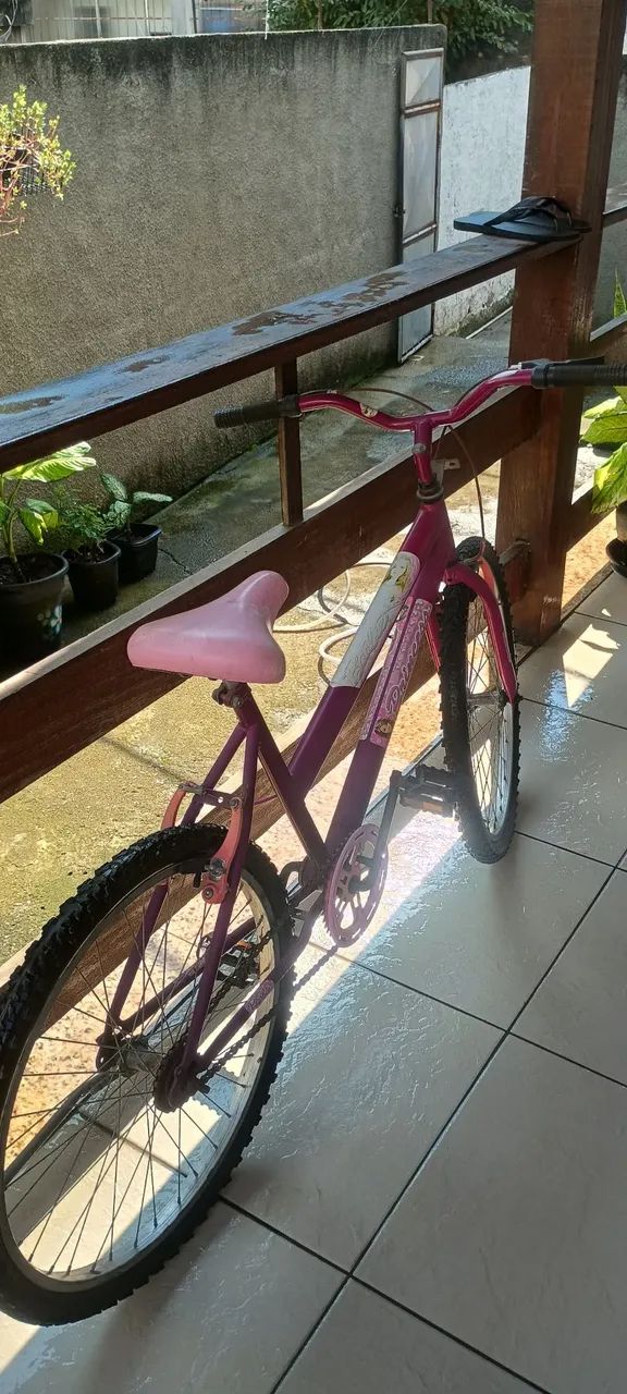 Bike Rosa muito nova  - Foto 3
