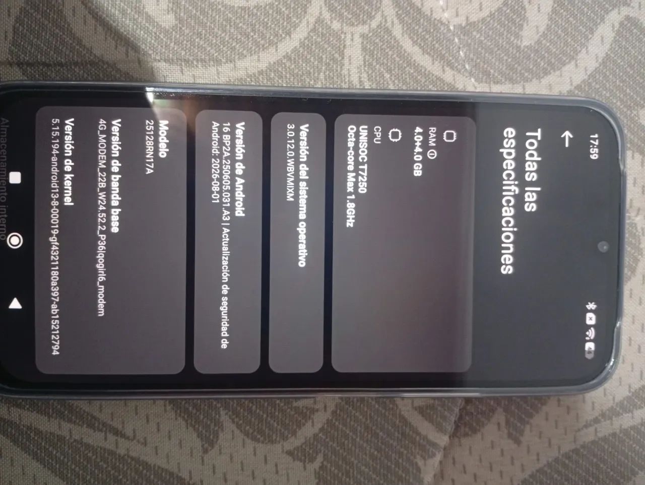 Celular redmi 07 de 128 de 8 de memória RAM  - Foto 3
