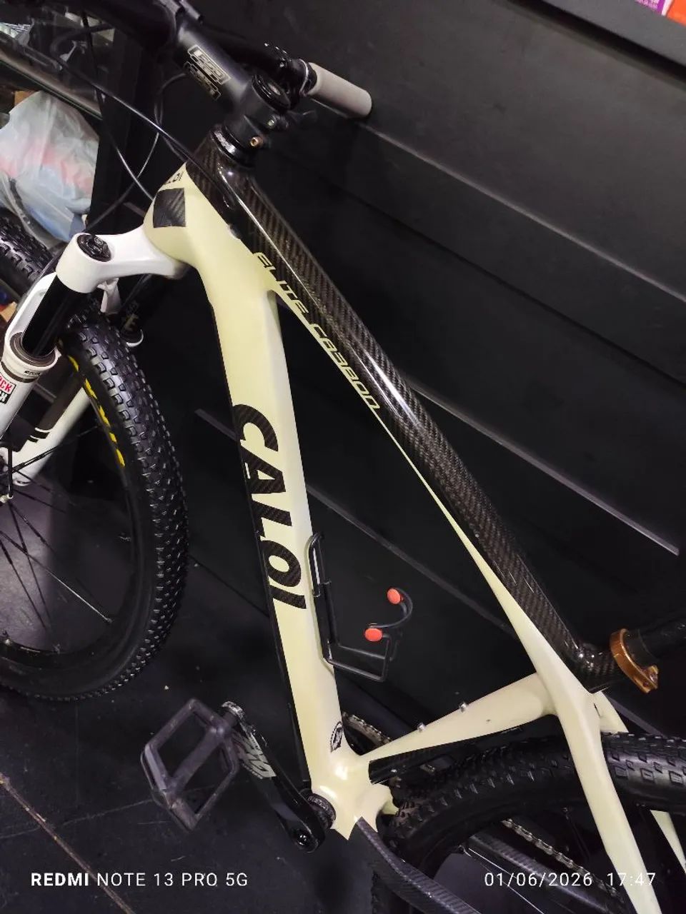 Caloi elite carbon tamanho 17  - Foto 3