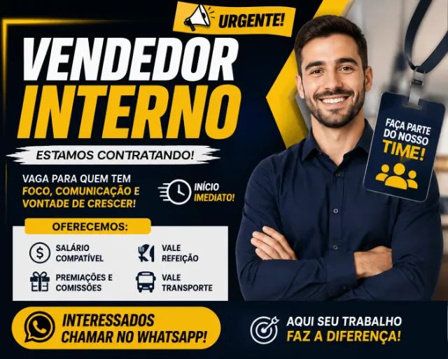 VENDEDOR INTERNO 