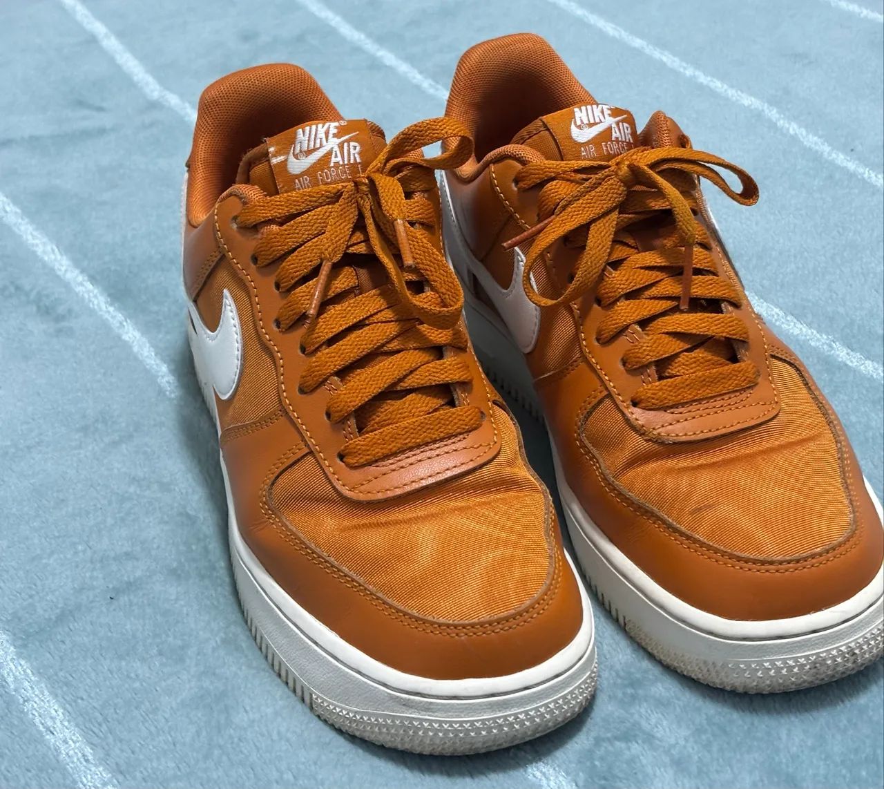 Nike Air Force 1 Low Nylon Orange - Foto 3