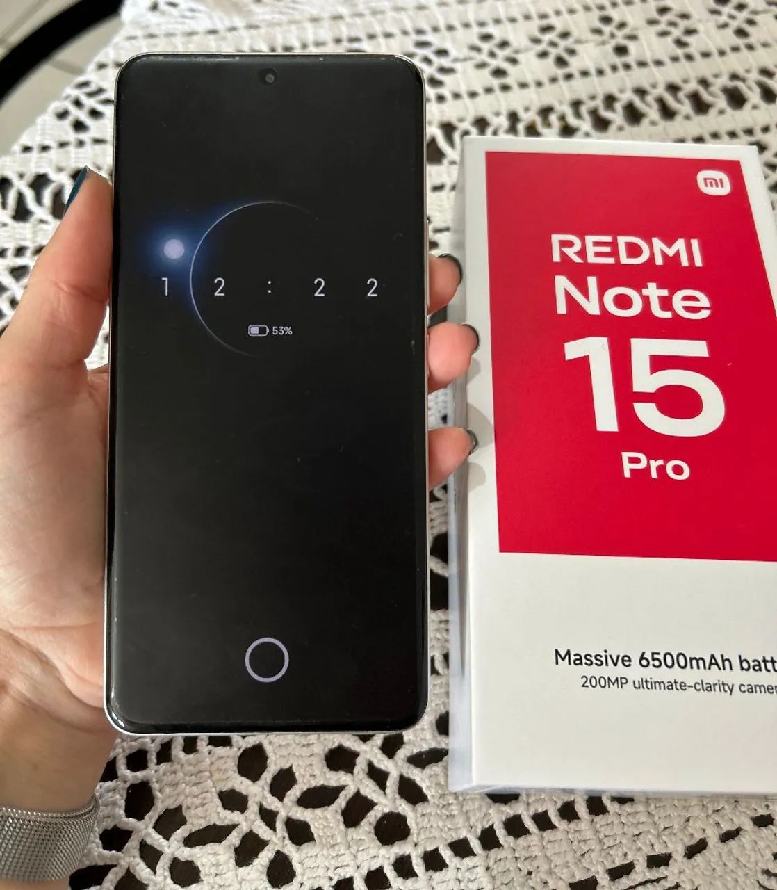 Celular Redmi Note 15pro 512gb