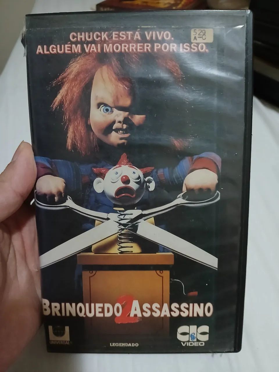 Vhs brinquedo assassino 2 chucky terror