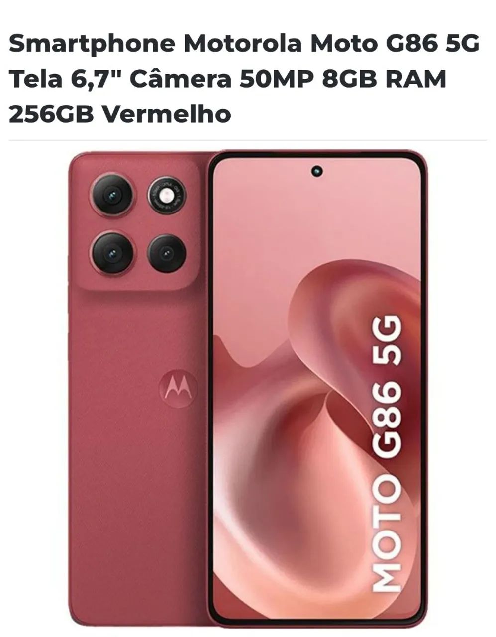 Moto G86
