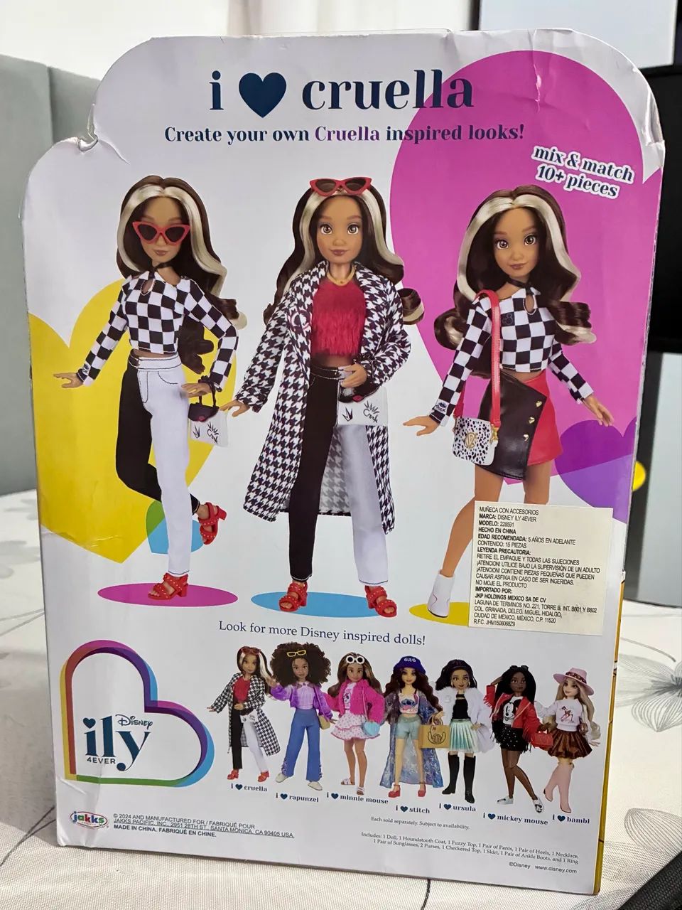 Boneca Disney ILY Cruella de Vil - Foto 3