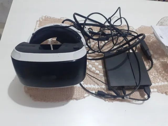 ÓCULOS VR 3D PS4 COMPLETO, FUNCIONANDO  - Foto 2