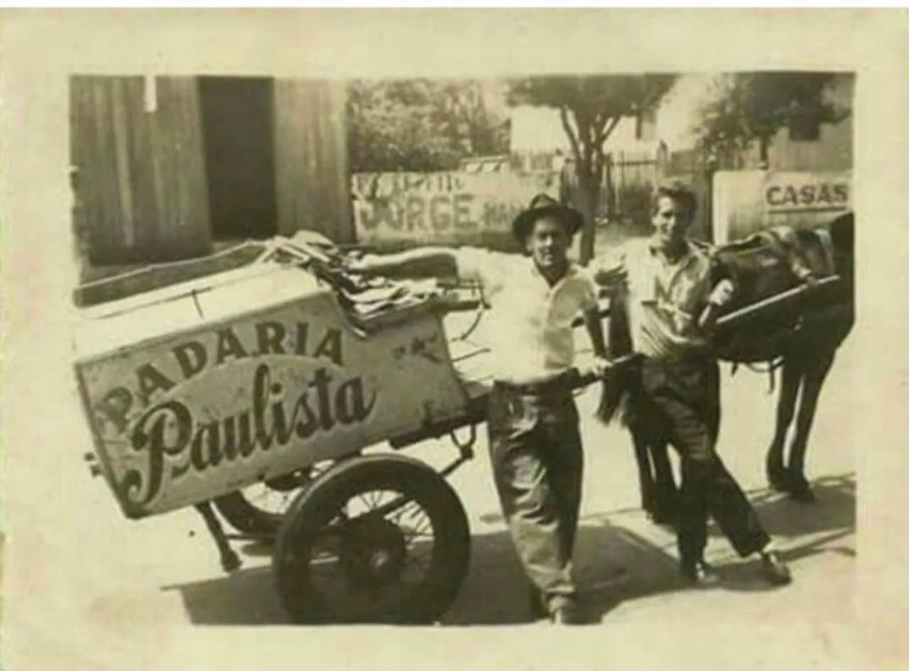 Buzina de padeiro antiga década de 70