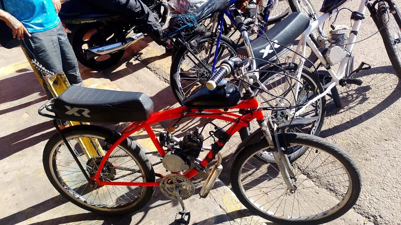 Bicicleta motivada 
