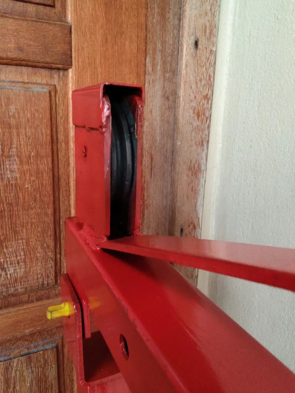 Guincho Hidráulico giratório 2x1 com roldanas para cabo de aço  Giratório 600 kg - Foto 3