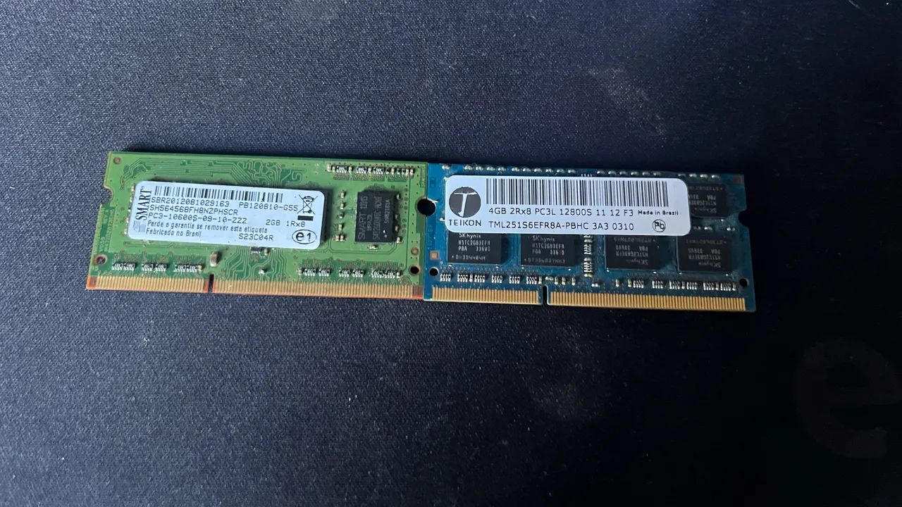 Memória ram ddr3