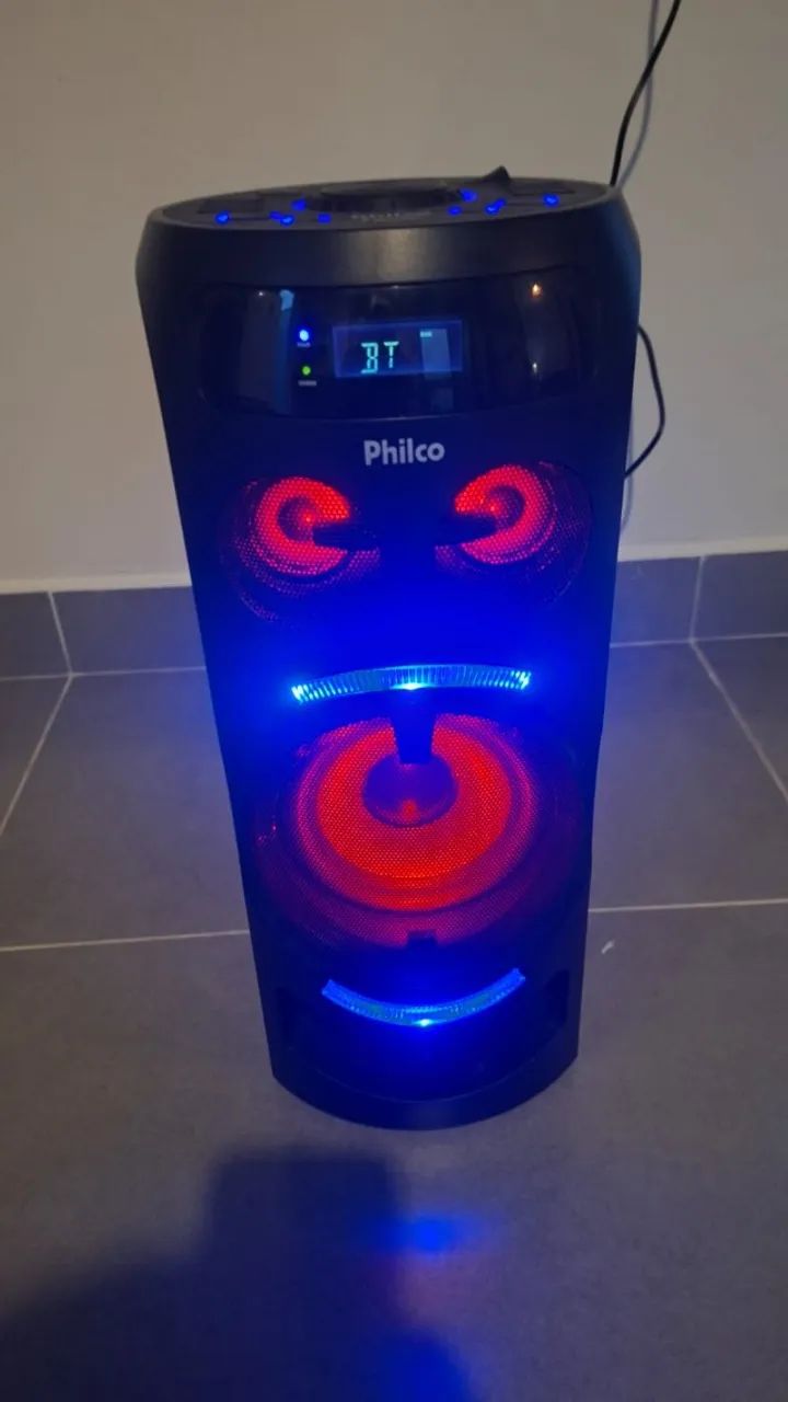 Caixa Bluetooth Acústica PHILCO (Bivolt) - Seminova - Foto 5