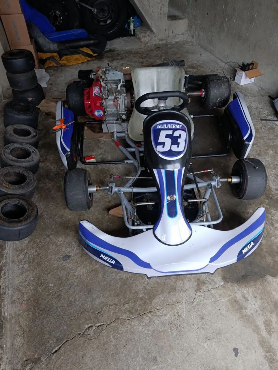 Chassi de kart Mega 2011