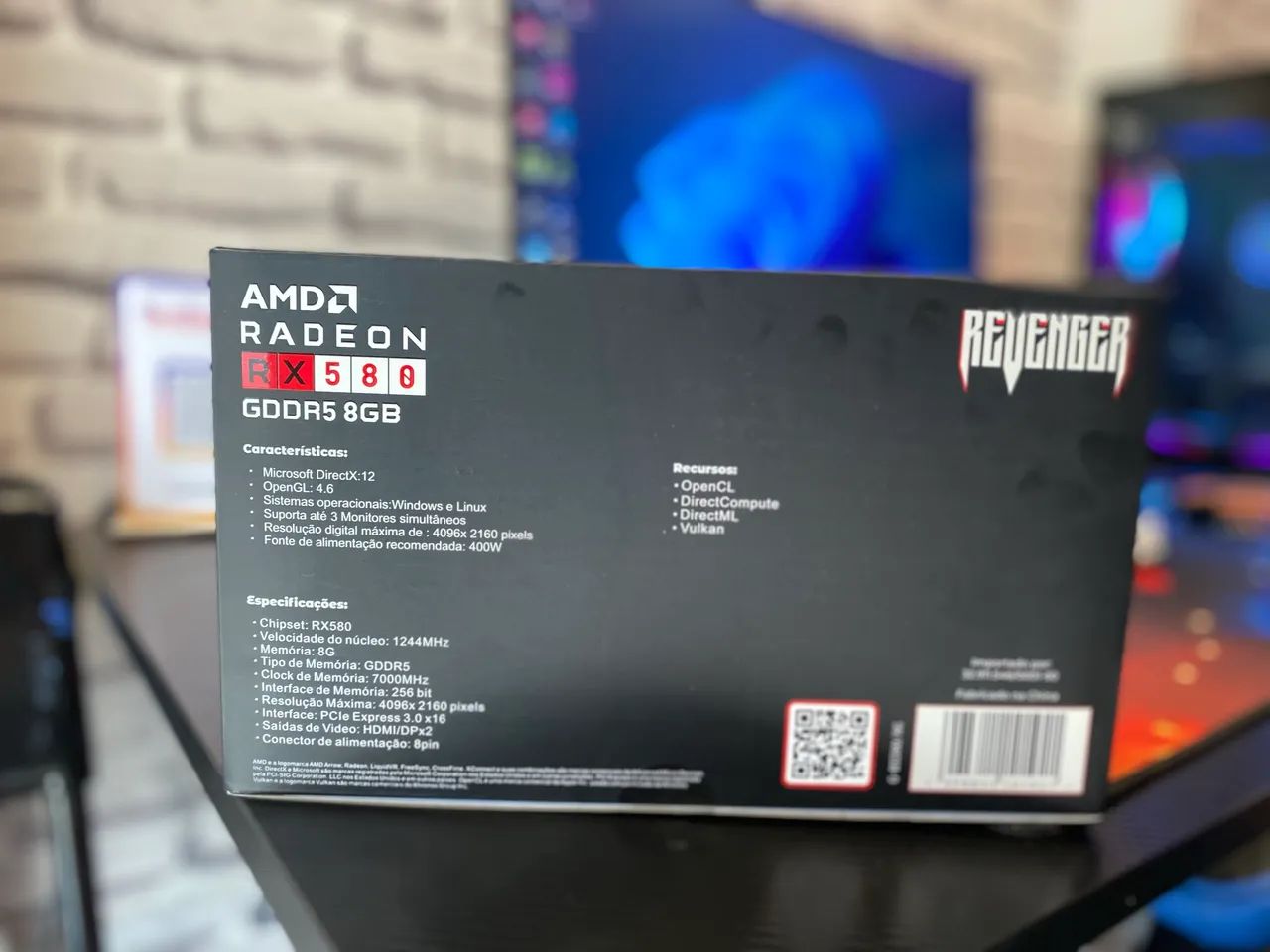 Placa de vídeo RX580 - Foto 4