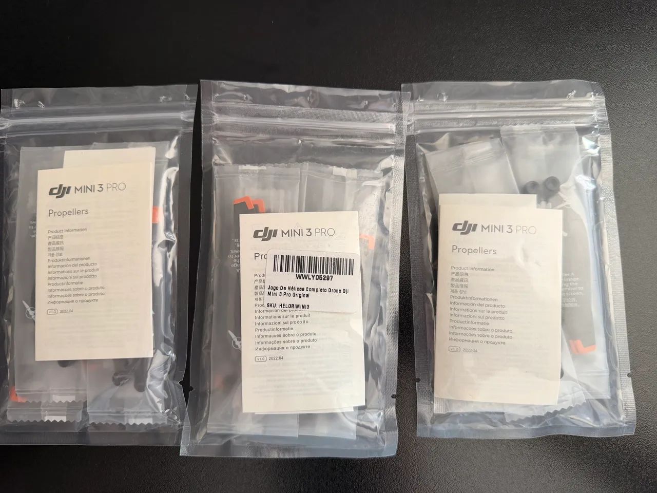 HÉLICE DJI MINI 3/4 PRO ORIGINAL LACRADA