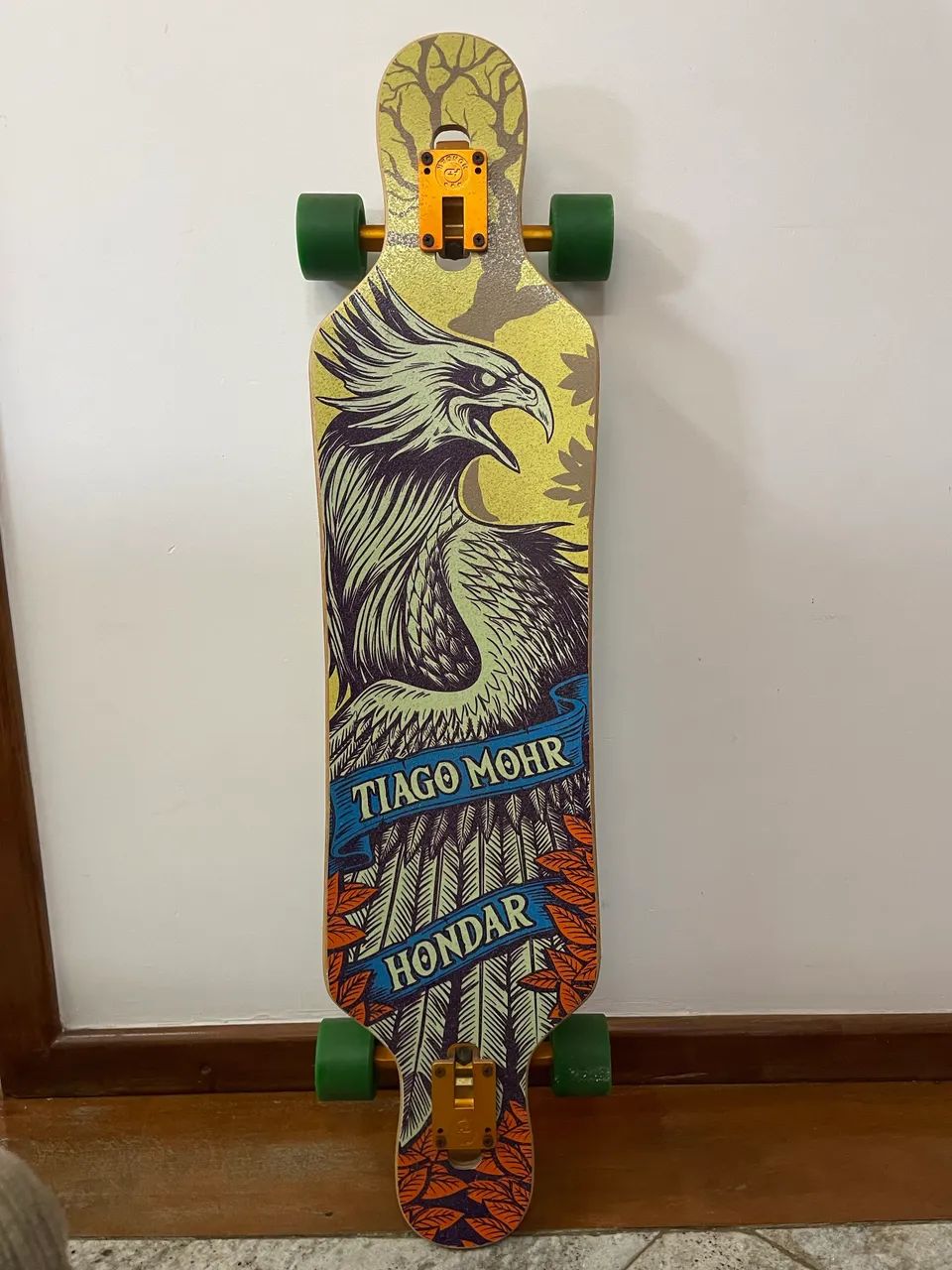 Skate Longboard Freestyle Drop Thru de 40 polegadas da Hondar