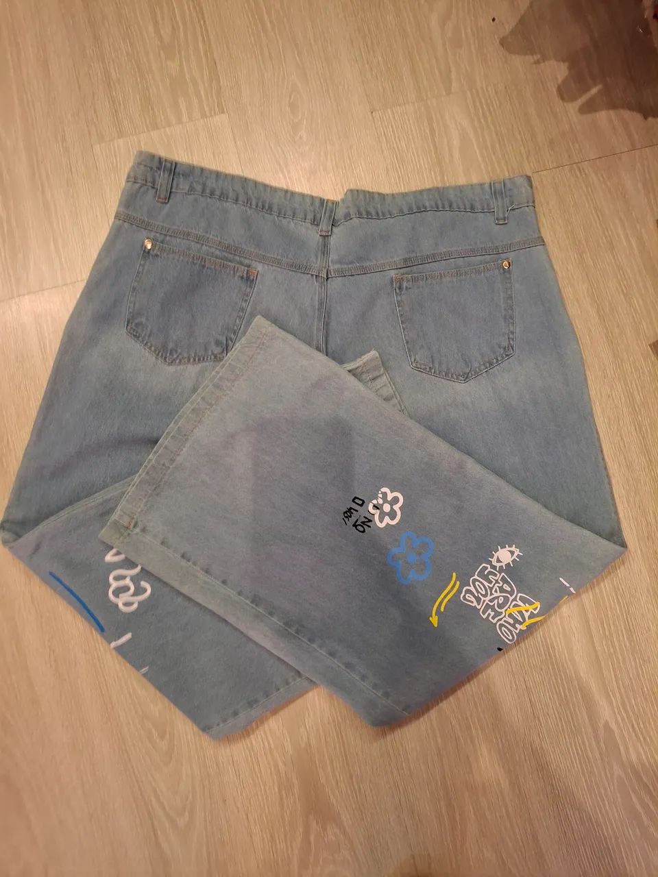 Calça wid leg Plus Size 58 - Foto 3