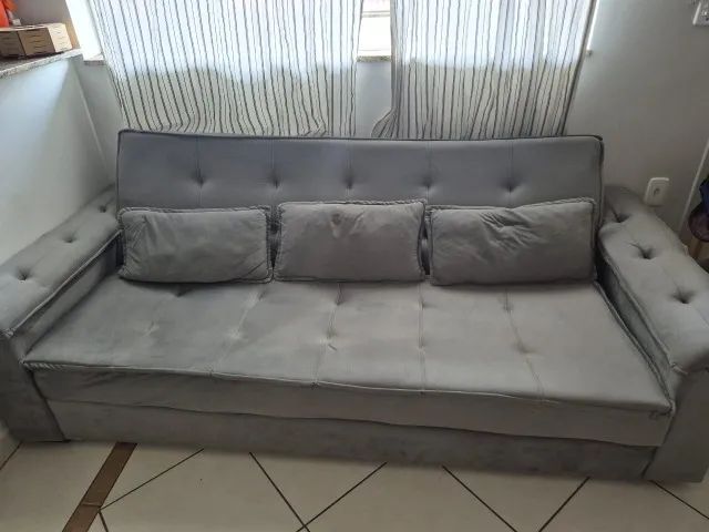 Sofá retrátil dois lugares  - Foto 2