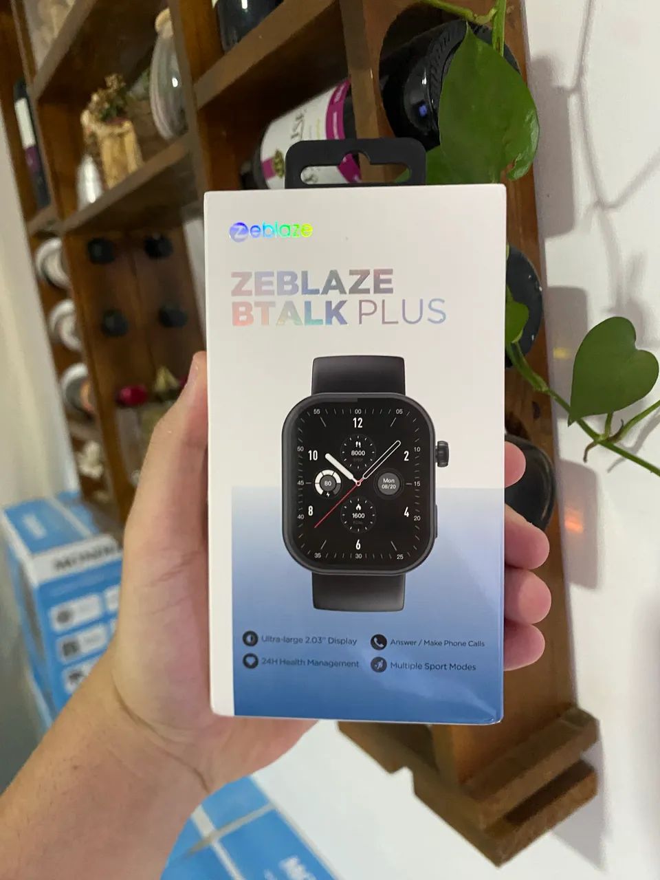 Relógio smartwatch Zeblaze Btalk Plus faz e recebe ligações novo lacrado  - Foto 6