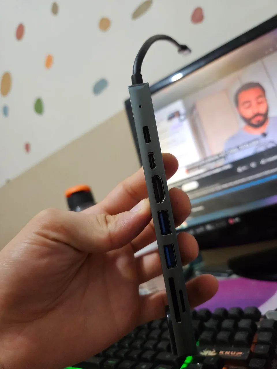 Hub usb 3.0  8 em 1 - Foto 3