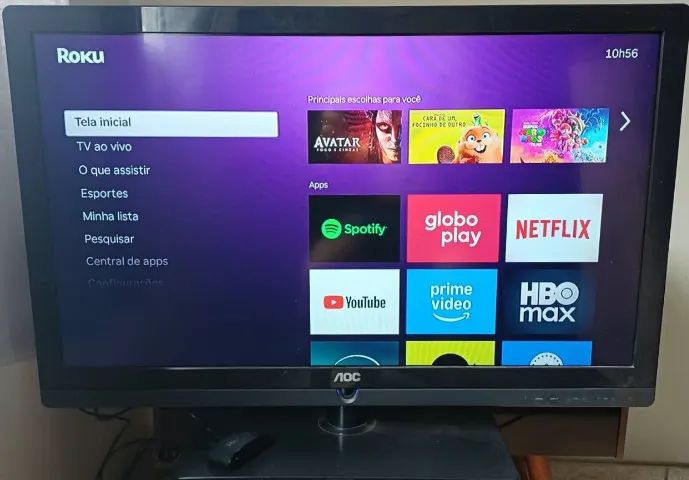 TV AOC 32 + Roku Express