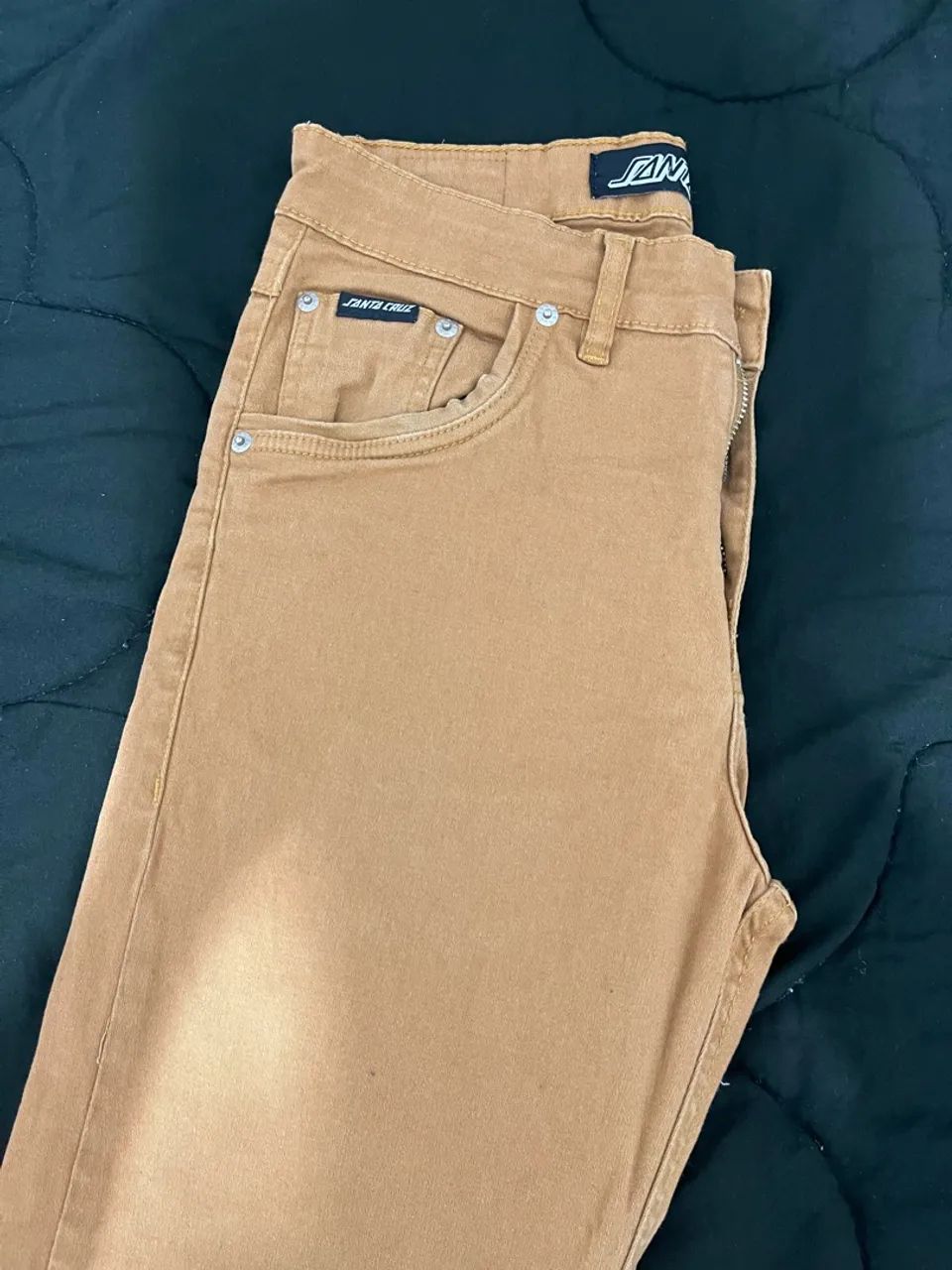 Calça Santa Cruz original 38 caramelo - Foto 2