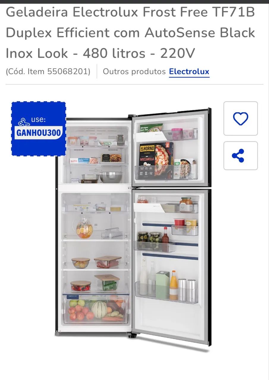 Geladeira Electrolux TF71b - Foto 3