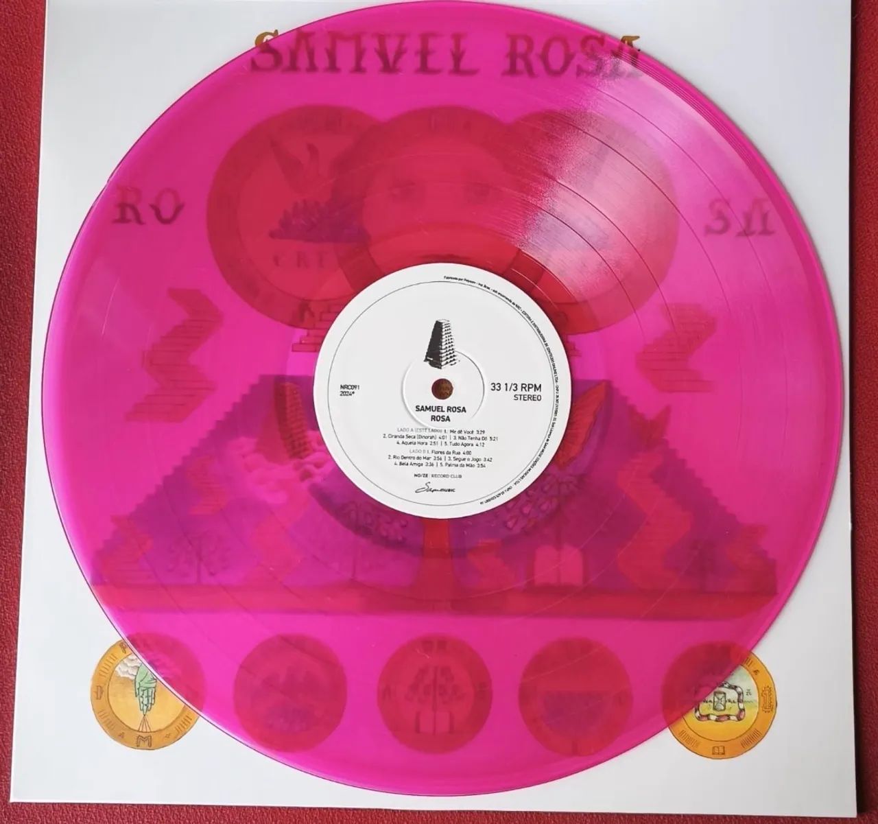 Disco de vinil Samuel Rosa-Skank - Rosa  - Foto 4