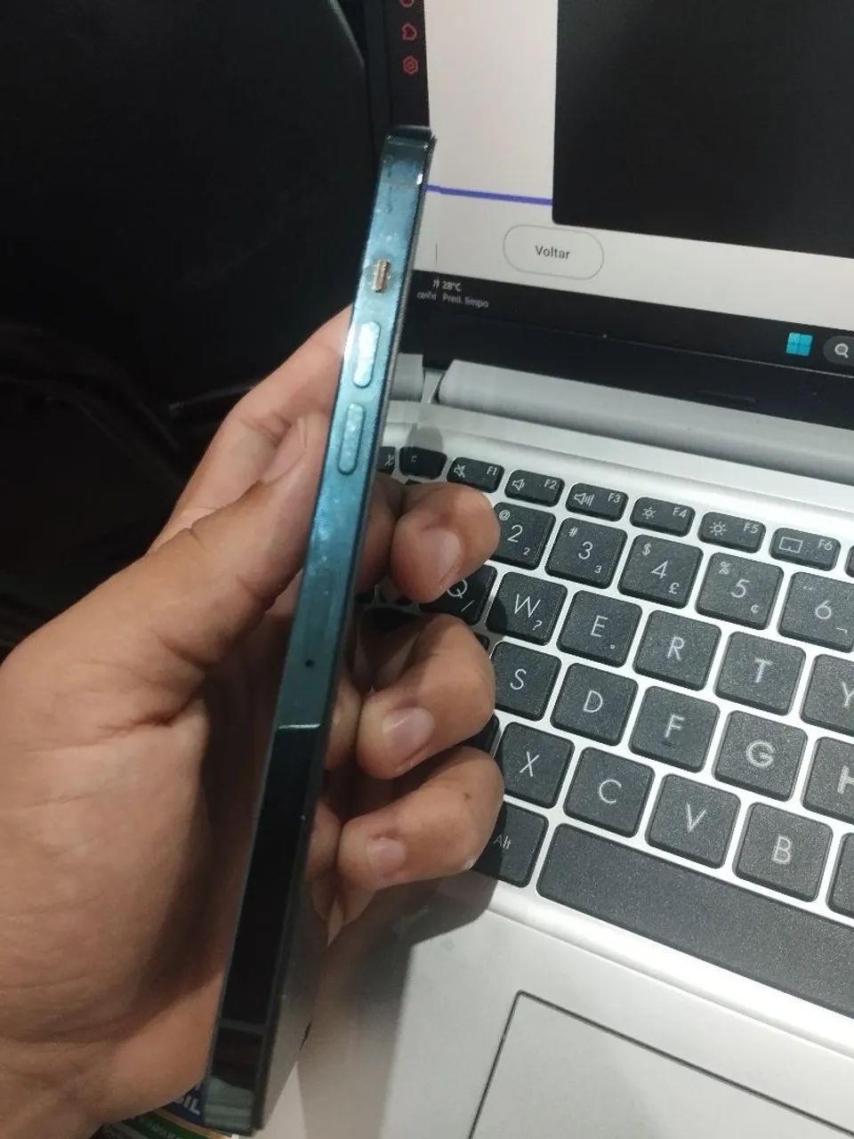iPhone 12 Pro Max para Peças ou Conserto - No estado / sem Teste de placa. + Caixa - Foto 2