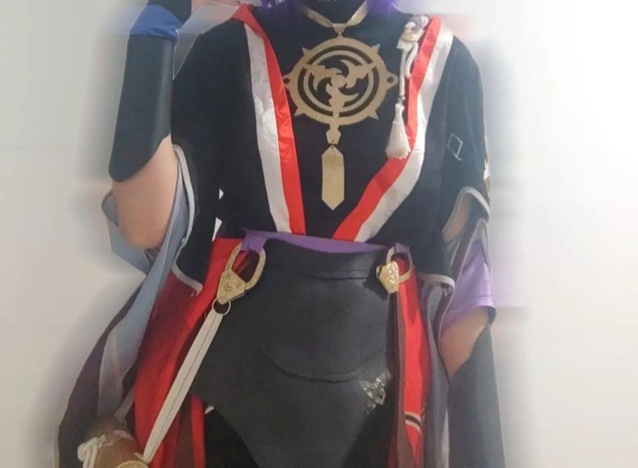 Cosplay Scaramouche Genshin Impact 