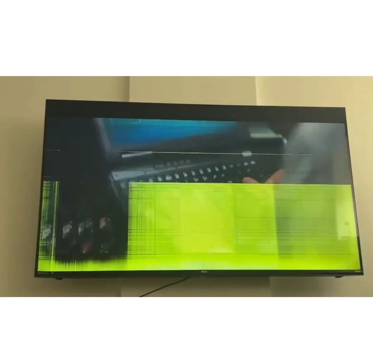 TV com defeito 