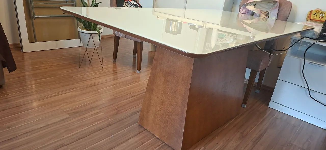 Mesa de Jantar com 6 Cadeiras - Excelente Estado! - Foto 5