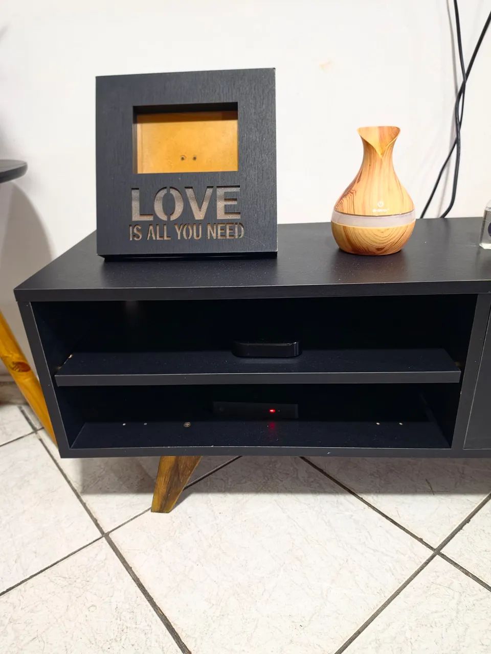 Sofá Retrátil + Rack Para Sala - Foto 5
