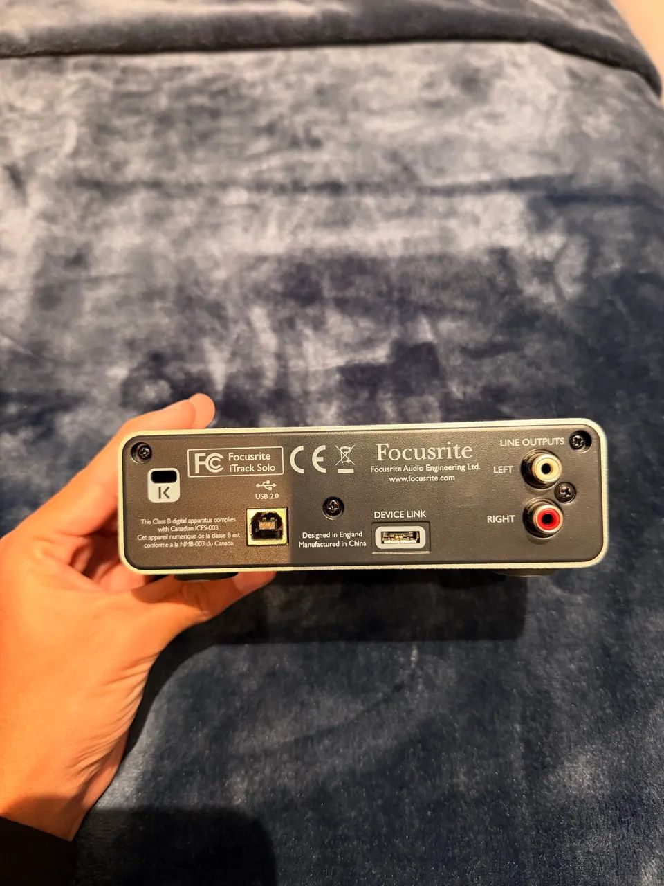 INTERFACE FOCUSRITE SOLO - Foto 5