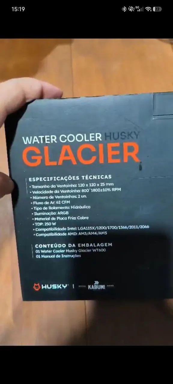 WATER COOLER HUSKY 240MM