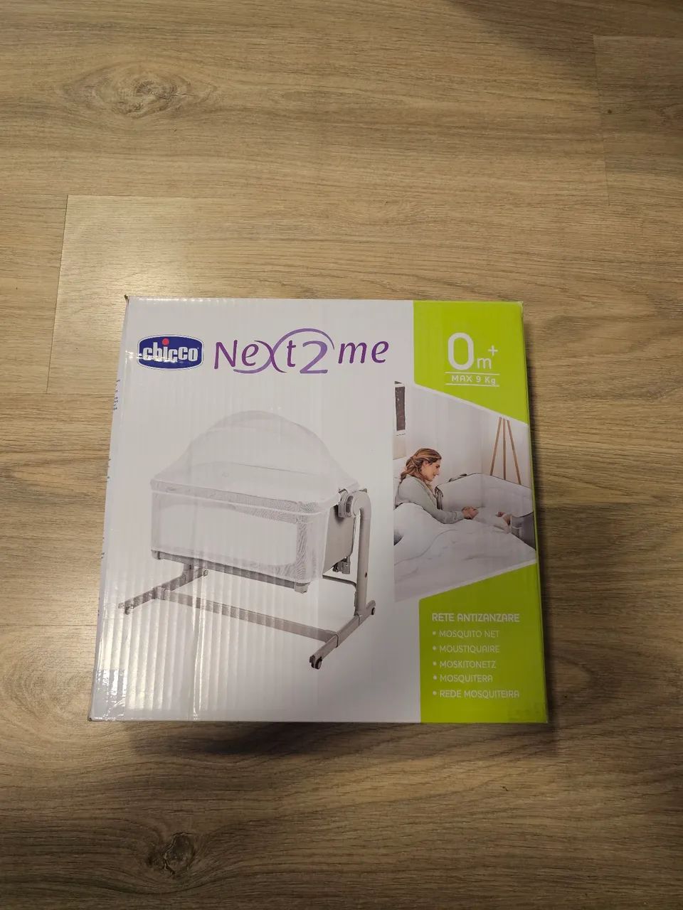 Vendo Berço lateral de cama Chicco Next2me - Foto 2