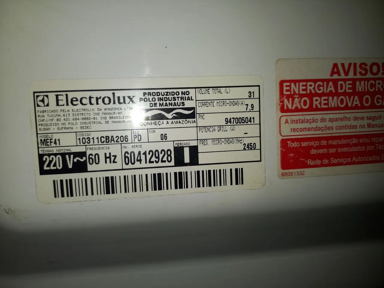 Micro-ondas Eletrolux 31 Lts - Foto 3