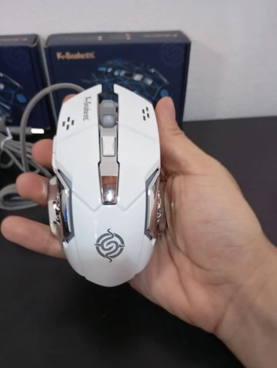 Mouse Gamer K-Snake Q5 - 6 botões 