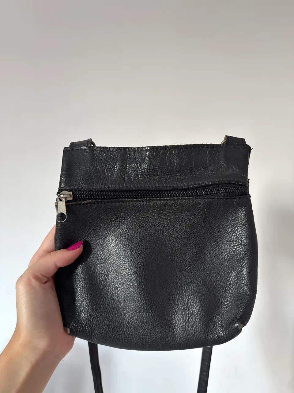 Bolsa Preta Pequena de Rendinha  - Foto 3