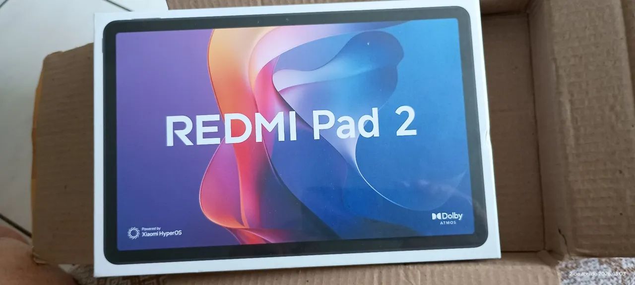 Tablet xiami redmi pad 2 Novinho na caixa acabou de chegar 
