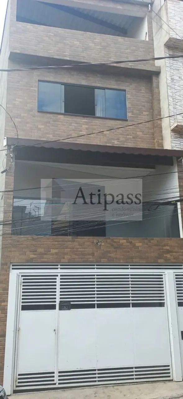 SOBRADO 148M² - DIADEMA, JD. INAMAR - 2 QUARTOS (1 SUÍTE)