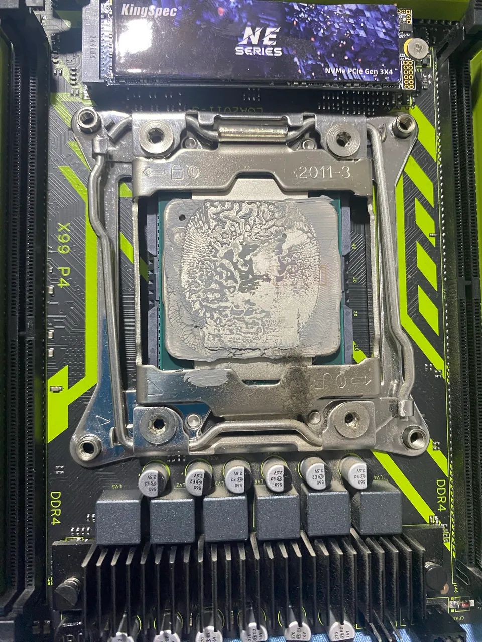 Kit xeon processador + cooler + placa mãe - Foto 2
